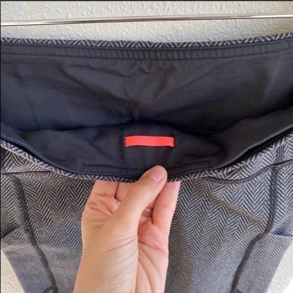 NWOT Lululemon Speed Tight Crop Giant Herringbone - Picture 8 of 12